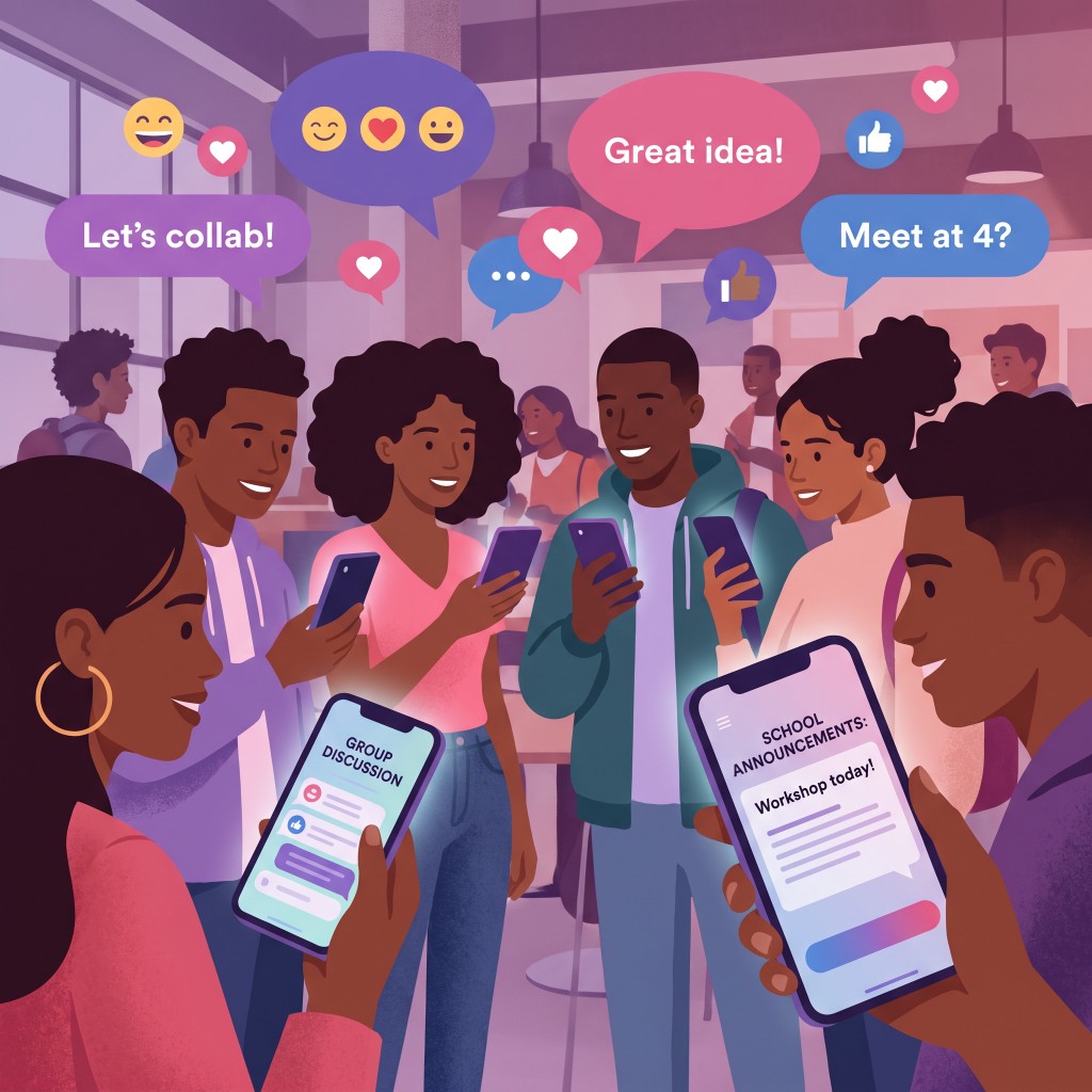 Student community discussions